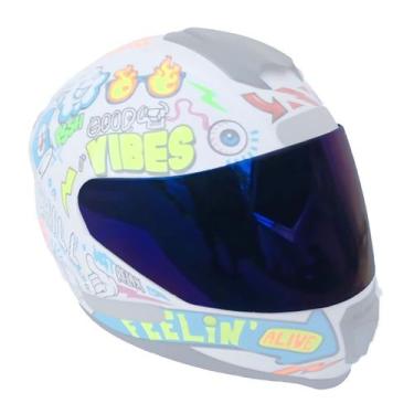 Imagem de Viseira Capacete Norisk Ff391 Razor Purple Roxa - POLIVISOR