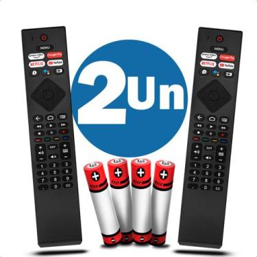 Imagem de Controle Remoto Compatível com TV Philips Smart Ambilight com Netflix 