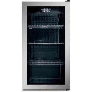 Imagem de Frigobar Suggar FB881 88 Litros Inox, 110V