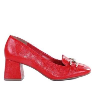 Imagem de Sapato Feminino Via Marte 050-003 Vermelho-Feminino