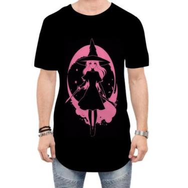Imagem de Camiseta Longline Bruxa Halloween Rosa 6 - Kasubeck Store®, GG