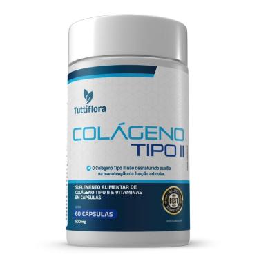 Imagem de Colágeno Tipo 2 500mg 60 Cápsulas Tuttiflora-Unissex
