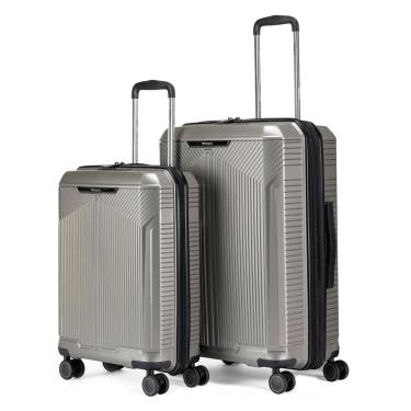 Imagem de Kit 2 Malas Primicia Viagem Rodinhas 360 Anac Trabalho Bagagem Cadeado TSA-Unissex