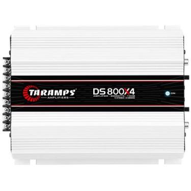 Imagem de Módulo Amplificador Novo Taramps DS 800x4 800W RMS 4 Canais 1 Ohm DS80