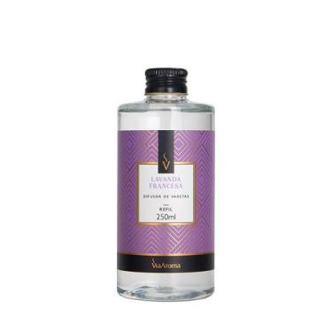 Imagem de Refil 250ml difusor de varetas lavanda francesa via aroma