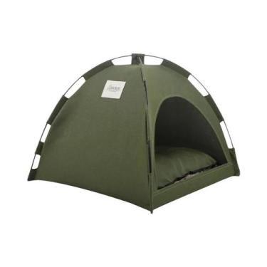 Imagem de Cama Para Animais De Estimação Removível Em Lona, Semi-fechada, Estilo