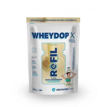 Imagem de Wheydop-x Refil (900g) - Sabor: Leite Condensado - ELEMENTO PURO