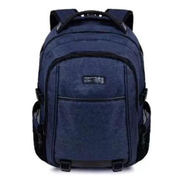 Imagem de Mochila Escolar Masculina Reforçada Camping De Viagem Zíper - ASUS, Az