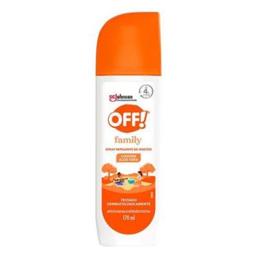 Imagem de Repelente Spray De Insetos Off Family - 170ml - Davidoff