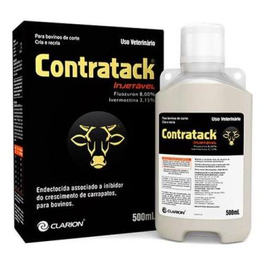 Imagem de Contratack Endectocida Clarion Vetoquinol - Frasco 500 Ml