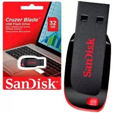 Imagem de Pendrive USB Cruzer Blade 2 0 de 32GB - san disk