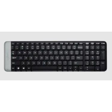 Imagem de Teclado logitech sem fio wireless preto - compacto
