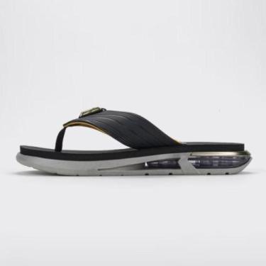 Imagem de Chinelo Rider de Dedo R Bold Tira Larga Masculino, 40, Cinza, Preto, A