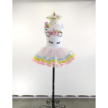 Imagem de Vestido Fantasia Infantil Unicórnio - Sinestesia Kids, M