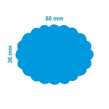 Imagem de Furador Art & Montagem - Extra Gigante Oval Escalope (Papel e EVA)