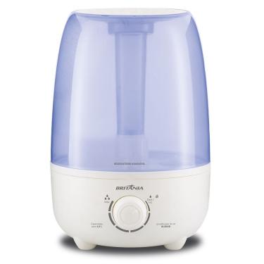 Imagem de Umidificador de Ar BUD04B Britânia 4,8L Desligamento Automático para Ambientes Secos Branco Bivolt