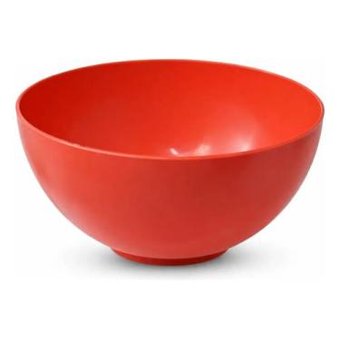 Imagem de Tigela bowl color acrylic line 370ml -, VERMELHA