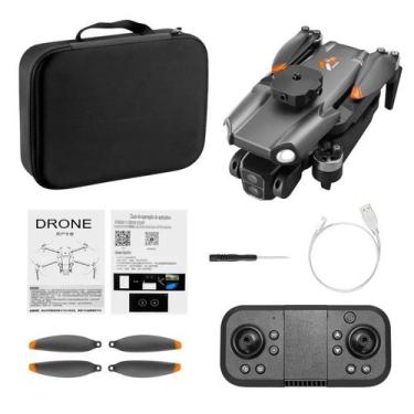Imagem de Drone S119 com Câmera  Motor Brushless, Evita Obstáculos 1 Bateria - D
