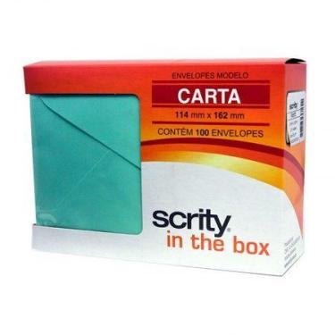 Imagem de Envelope Color Plus Verde Claro 114x162mm 100und Scrity