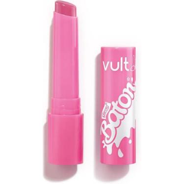 Imagem de Batom Gloss Stick Vult 2g - Rosa Morango Efeito Glass Lips