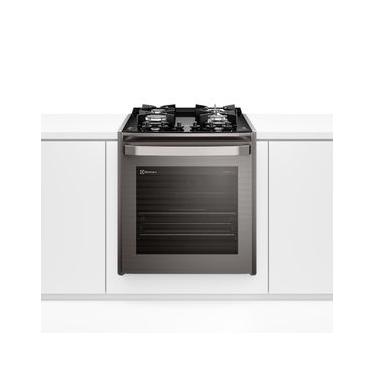 Imagem de Fogão de Embutir Electrolux Experience com Mesa Vidro e Grill Cinza - FE4EG