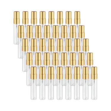 Imagem de Frascos De Spray De Vidro Transparente Mini De 5ml E 10ml, 40 Peças Co
