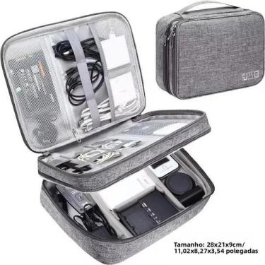 Imagem de Bolsa De Armazenamento De Cabos À Prova d'Água Para Viagem, Organizado