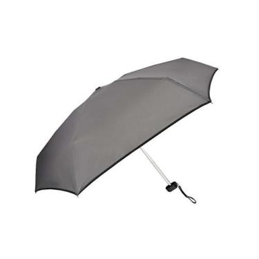 Imagem de Sombrinha Pocket Mini Manual Fazzoletti 005 Resistente ao Vento, Cinza