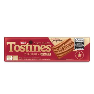 Imagem de Biscoito Tostines Especiarias Nestlé Gengibre 150g