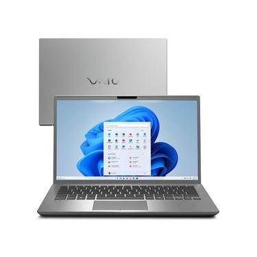 Imagem de Notebook VAIO FE14 Intel Core Ultra 5-135U, Windows 11 Home, 16GB RAM, 512GB SSD, 14 IPS Full HD - AI-PC - Prata