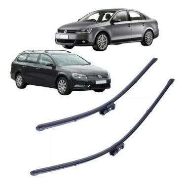 Imagem de Par palheta silicone cinoy jetta 13 / passat 13 fácil aplicação 2419e
