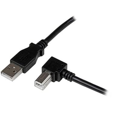 Imagem de StarTech.com Cabo USB 2.0 A para ângulo reto B de 1 m - Cabo de impressora USB de 1 m - Cabo USB B de ângulo reto - 1 USB A (M), 1 USB B (M) (USBAB1MR)