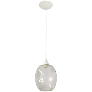 Imagem de Pendente moderno retro sala cozinha banheiro churrasqueira barrica grande transparente