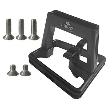 Imagem de YIJU Suporte de leve para transporte frontal de suporte para em rack de carga suporte de liga de alumínio para acessórios de, PRETO