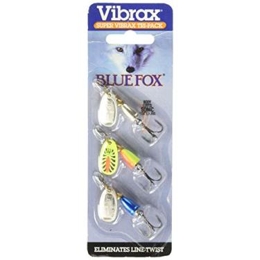 Imagem de Blue Fox 60-10-900IC Blue Fox Pacote triplo contém 3 de cada #1 Plain Super Vibrax, 42743