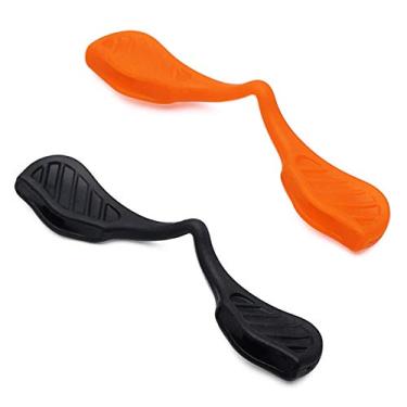 Imagem de Mryok Nosepiece de substituição para óculos de sol Oakley Eyeshade Collectors – Opções, Laranja e preto, One Size