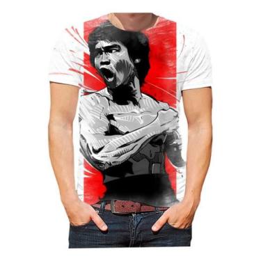 Imagem de Camisa Camiseta Bruce Lee Artes Marciais Filmes Luta Hd 03 - Estilo Kr