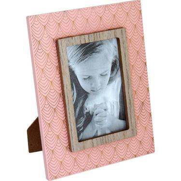 Imagem de MAITÊ PORTA-RETRATOS 10X15 23x18x1cm MDF ROSA
