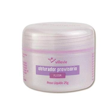 Imagem de Cimento Obturador Provisorio Com Fluor 25g Villevie