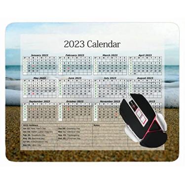 Imagem de Mouse pad calendário 2022 Coast Stones Horizon 2022 para jogos