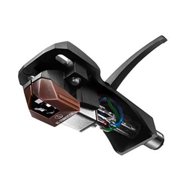 Imagem de Audio-Technica AT-VM95SH/H Kit combo de cabeça/cartucho de toca-discos (marrom)