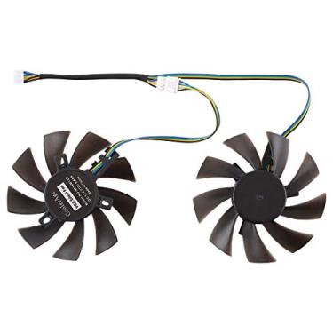 Imagem de Resfriamento do ventilador de componente de computador GFY09010E12SPA 4 PIN do ventilador de resfriamento de placa de placa para ZOTAC GTX 1070 Mini GTX 1060 6GB GTX1060, diâmetro: 85mm, pares