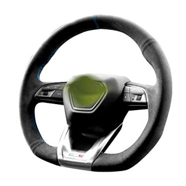 Imagem de Alfanxi Costura à mão Itália Alcantara Capa de volante para carro Cobertura para Lamborghini Urus Base/Urus Pearl Capsule