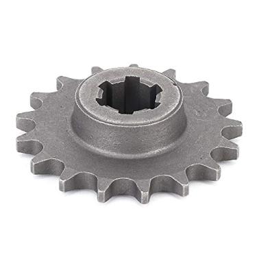 Imagem de Para roda dentada dianteira t8f Senyar Gearbox Sprocket, engrenagem de caixa de engrenagens de transmissão de metal serve para 2 tempos ATV Quad Dirt Pocket Mini motocicleta (17