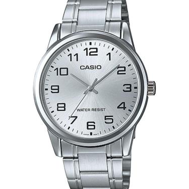 Imagem de Relógio Masculino Casio Mtp-V001D 7Bu Prata Analógico