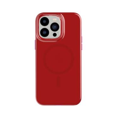 Imagem de Tech21 Película para iPhone 14 Pro Max Evo compatível com MagSafe® – Capa de telefone matizada resistente a arranhões e absorção de choque com proteção multiqueda de 3,65 m