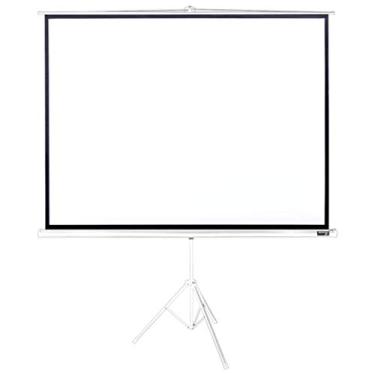 Imagem de Tela projeção retrátil 80 polegadas Branca Soundvoice lite PJ80T