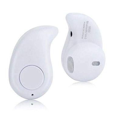 Imagem de Fone Ouvido S530 Auricular Sem Fio Bluetooth 4.0 Mini Com Microfone Branco