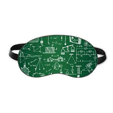 Imagem de Ilustração de Mecânica Eletromagnética Física Protetor de Olhos para Dormir Capa de Sombra Noturna Macia