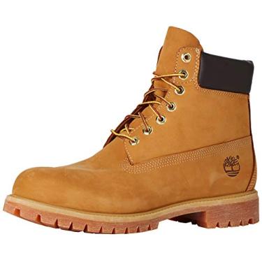 Imagem de Bota de cano curto cl ssica Timberland infantil 15 cm, Wheat Nubuck, 8 Toddler